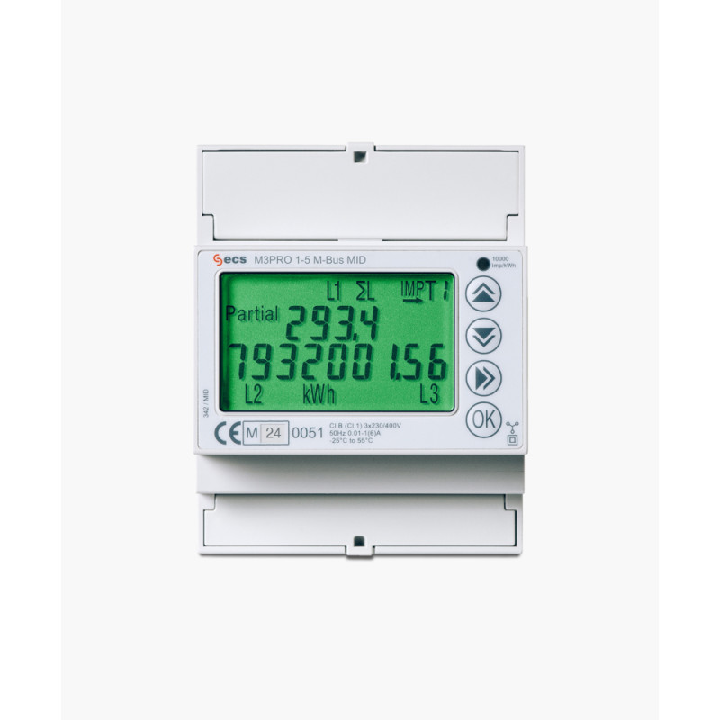 MBUS Gateway - M3PRO 1-5 IP MID 4