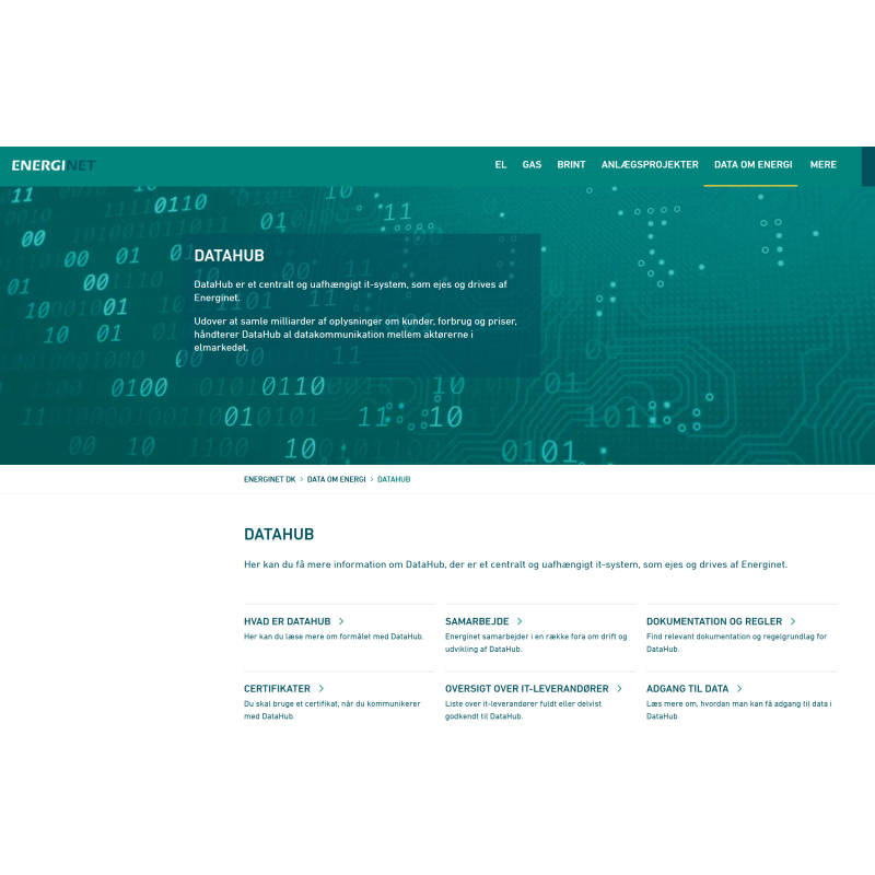 3rd partsadgang datahub
